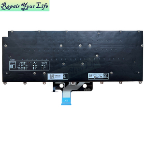 คีย์บอร์ดแล็ปท็อปสำหรับ Dell <span class=keywords><strong>Pro</strong></span> <span class=keywords><strong>MAX</strong></span> <span class=keywords><strong>14</strong></span>แป้นพิมพ์0694D5 MA14250พรีเมี่ยมรุ่นใหม่ของแท้สีเทา - Product Image 4