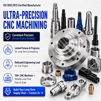 Pièces de précision en acier inoxydable et aluminium usinées CNC, service d'usinage CNC 4ème axe, service de production en série CNC