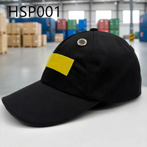 Casco de Seguridad ZYF, Estilo Verano, Ligero, Resistente a Impactos, Negro, con Orificios de Ventilación, Diseño Anti-Impactos, para Talleres, Modelo HSP002 - Product Image 3