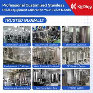 300L điện sưởi ấm cắt cao emulsification Tank khuấy homogenizer thép không gỉ 304/316L đôi trọng bơm trộn - Product Image 5