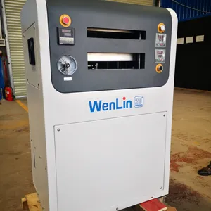 ID IC Card Making Machine RFID Card Laminator Plastic Card Laminating Machine by Wenlin