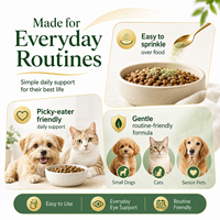 Complément alimentaire pour la santé oculaire des animaux de compagnie, formule personnalisée, soutien de la vision des chiens et des chats, mélange de vitamines antioxydantes, capsule pour la santé oculaire, OEM ODM
