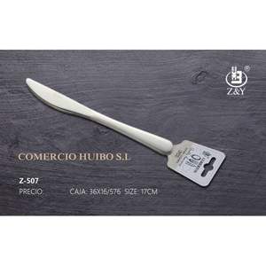 Cuchillos de Cena de Acero Inoxidable de 17 cm, Cubertería Metálica - Product Image 1