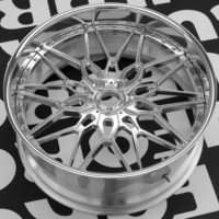 Jantes forgées de luxe 21 22 24 26 pouces, 2 pièces, à profil profond personnalisé, 5x115 5x120, pour Chevrolet Cruze Silverado Camaro Chevy