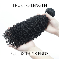 Extensions de cheveux humains brésiliens vierges Remy de grade 12A, bouclés afro crépus, qui retrouvent leurs boucles après lavage, en lots