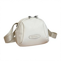 Sac bandoulière femme en cuir véritable blanc, best-seller, petit format, avec fermeture éclair, léger, souple, grande capacité, idéal pour l'été et le campus