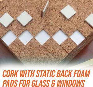 Entretoises de protection pour bords en liège avec colle amovible, dotées de caractéristiques exceptionnelles - Product Image 5