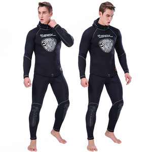 <span class=keywords><strong>Traje</strong></span> de neopreno de <span class=keywords><strong>5mm</strong></span> para hombre, conjunto de chaqueta y pantalones con capucha, <span class=keywords><strong>traje</strong></span> de buceo, <span class=keywords><strong>pesca</strong></span> <span class=keywords><strong>submarina</strong></span>, Kitesurf, <span class=keywords><strong>traje</strong></span> de baño W200 - Product Image 1