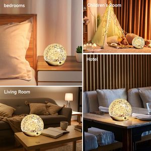 Night <b>Light</b> Water Ripple Projector Crystal Lamp Decoration Home Houses Bedroom Aesthetic Atmosphere Holiday Gift Sunset <b>Lights</b> - Product Image 3
