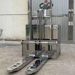 Huize高負荷容量電気304ステンレススチールスタッカー - Product Image 6