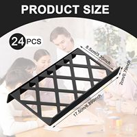Présentoir de bureau modulaire en acrylique modèle 05 transfrontalier pour cartes de collection et de sport, jeux de cartes, décoration intérieure