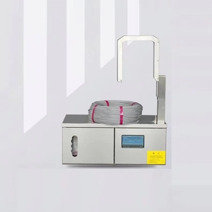 Máquina de flejado de artículos pequeños de fácil manejo, máquina de flejado de billetes de banco, flejadora automática de rollos de papel de escritorio - Product Image 4