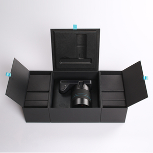 Custom Luxury Black Cylinder Tea Packaging <b>Paper</b> <b>Box</b> Double Side Opened Gift <b>Box</b> - Product Image 5