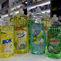 Produits de lavage en gros d'usine : Liquide vaisselle de haute qualité au parfum citron pour le nettoyage de la cuisine