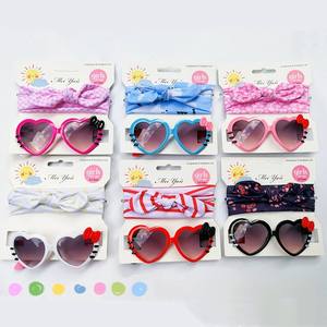 Gafas de Sol Infantiles con Forma de Corazón, Lindas Gafas de Sol para Bebés con Protección UV, Venta al Por Mayor - Product Image 1