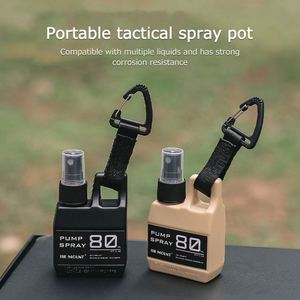 Bouteille pulvérisateur portable de 80 ml, réutilisable, écologique, en PE+PP, compressible, rechargeable, pour activités de plein air, kits de voyage - Product Image 2