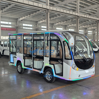 Mini-bus électrique populaire de 14 places pour les excursions touristiques et les trajets urbains, fabriqué en Chine, à vendre