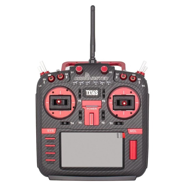 RadioMaster TX16S MKII MAX Radio Controller Customized Version 2.4G Multi-Protocol OpenTX ELRS Hall Gimbals Remote Transmitter