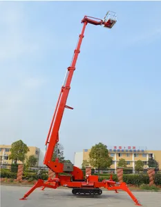 Factory Directly Sales Telescopic High-altitude Operation Platform Crawler Spider Type Aerial Work Platform