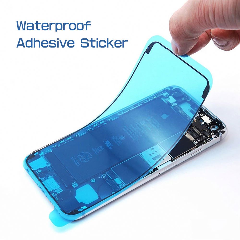 100Pcs/lot Waterproof Sticker for iPhone 14 Pro Max 13 12 11 Pro