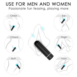 S-HANDE Vibratore Mini <span class=keywords><strong>Bullet</strong></span> di Lusso per Adulti, Forte Stimolazione, Giocattolo Sessuale Femminile, Confezione per Giocattoli Sessuali Maschili - Product Image 2