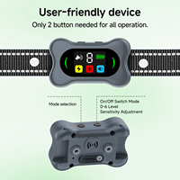 Multifunktionales Wiederaufladbares Hunde-Bellhalsband mit Ton-, Vibrations- und Schockmodi IP67 Wasserdicht WLAN für Zuverlässige Leistung