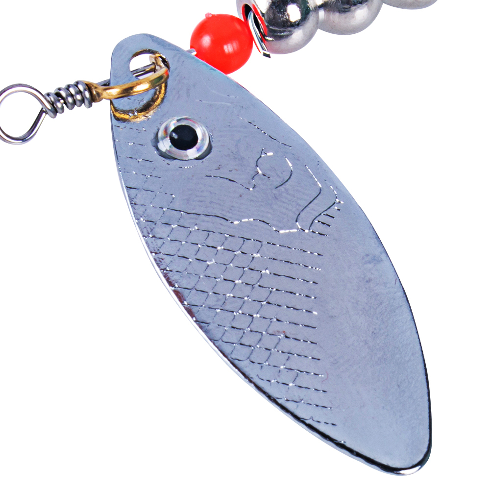 16 Señuelos Giratorios Con Lentejuelas – Set De Metal Para Pesca De Trucha, Lubina Y Salmón Con Bolsa De Aparejos