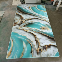 <strong>Best</strong> <strong>Selling</strong> High Glossy UV Board SPC <strong>Wall</strong> <strong>Panel</strong> Fireproof PVC Marble Sheet for Commercial Projects