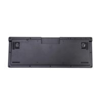 Nuevo Teclado de Membrana de Plástico con Tijera de 104 Teclas de Tamaño Completo, con Teclado Numérico, USB, Cableado, Diseño Estándar de Escritorio, Color Negro