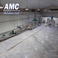 Machine de fabrication d'aliments pour chats AMC, ligne de production d'aliments pour chiens, équipement de production d'aliments pour chiens