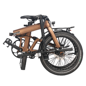 Limited Stock Offer - Naicisports 20" Lightweight Carbon Folding E-Bike 7-Speed Lithium Battery Rear H - Product Image 3