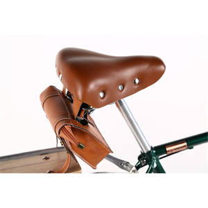 Bicicleta Vintage para Adorno, <span class=keywords><strong>Paseo</strong></span>, Mujer, Crucero, con Bolsa de Cuero Vacuno - Product Image 2