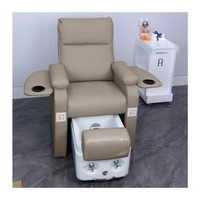 Chaise de pédicure moderne de luxe pour les salons de manucure repose-pieds Spa réglable Caractéristiques de massage pour le salon des cils