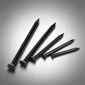 Factory Direct Durable Black Concrete Steel Nails Round Head OEM ODM Custom Available <b>Fasteners</b> - Product Image 1
