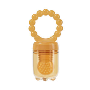 Happy Baby tongkat gigit silikon pola kartun penuh dot penggiling permen karet dengan teknologi Nano perak untuk bayi - Product Image 5