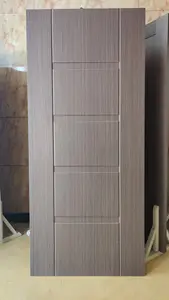 Pabrik Kualitas Tinggi Harga Langsung Pabrik Kamar Tidur Kedap Suara Interior Perancis Kayu Jati Solid Desain Pintu PVC