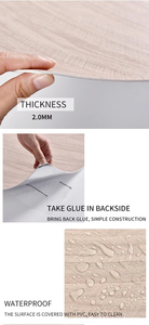 Carta da Parati Adesiva Antiscivolo Resistente all'Usura Effetto Legno in <span class=keywords><strong>PVC</strong></span> Autoadesiva <span class=keywords><strong>per</strong></span> <span class=keywords><strong>Bagno</strong></span> - Product Image 5