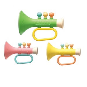 Baohan jouets éducatifs précoces pour bébés jouets musicaux pour enfants jeux d'instruments de musique colorés pour enfants <span class=keywords><strong>trompette</strong></span> trois couleurs - Product Image 1