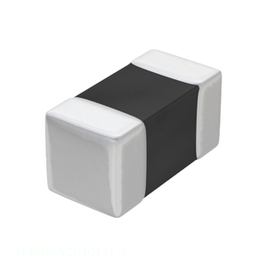 ตัวเก็บประจุเซรามิก TMK063CG101JT-F MLCC แบบยึดพื้นผิว C0G 25V 100PF 0201 - Product Image 1