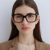 Lbashades 33324 Montures Optiques en Acétate Faites à la Main de Qualité Supérieure Unisexe Vente en Gros Mode Petite Monture de Lunettes de Luxe Œil de Chat Logo Personnalisé