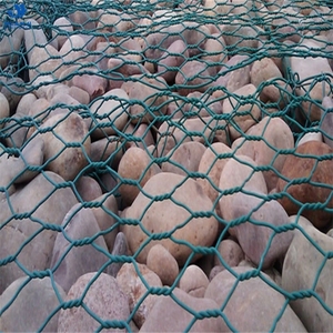 2X1X1 3X1X1 3X1X0.3m Hexagonal Woven Hot Dipped Galvanized/Pvc Coated Flood Stone Gabion Box Gabion <b>Mesh</b> - Product Image 2