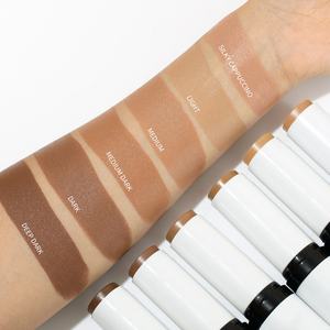 Bâton de maquillage pour le contour du nez à double extrémité cosmétique pour peau noire avec pinceau pour le visage bronzant <span class=keywords><strong>meilleur</strong></span> contour de crème végétalienne vente en gros - Product Image 3