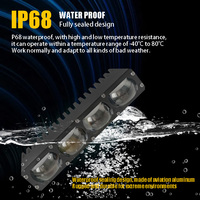 Ampoules de phares LED tout-terrain robustes H7 H11 H4 9005 9006 résistantes aux vibrations, étanches IP68, kit de phares automobiles durables