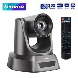 Caméra de conférence PTZ intelligente avec <span class=keywords><strong>zoom</strong></span> 12X, 1080P, système de vidéoconférence en direct, caméra professionnelle de bureau en ligne, USB3.0 - Product Image 1
