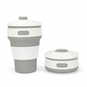 <b>Reusable</b> Silicone Coffee <b>Cups</b> for Adults, Portable and Durable Eco-Friendly Travel <b>Cup</b> - Product Image 2