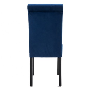 Hiện Đại Sang Trọng Phong Cách Khách Sạn Nội Thất Mỹ Bọc Vải Nhung Trở Lại Cổ Điển Phòng Ăn Ghế - Product Image 5