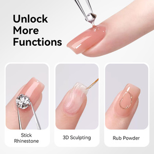 BORN PRETTY - Pegamento para <span class=keywords><strong>Uñas</strong></span> en Gel <span class=keywords><strong>con</strong></span> Diamantes de Imitación, 30 g, Transparente, Sin Necesidad de Limpiar, Adhesivo Superfuerte para Decoración de <span class=keywords><strong>Uñas</strong></span>, Pegamento para Gemas para Esculpir en 3D - Product Image 5