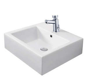 Basin Mounted Mixer Self Closing <b>Tap</b> with Temperature Control - Product Image 4