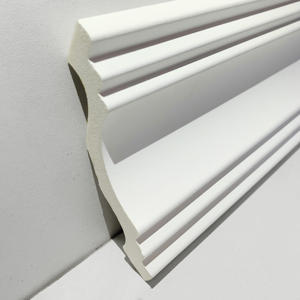 Auuan Luxe <span class=keywords><strong>Polyuréthane</strong></span> Couronne Moulure PU Extérieur <span class=keywords><strong>Corniche</strong></span> Décorative pour La Décoration de La Maison - Product Image 1