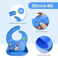 Assiette en silicone personnalisée et étanche pour bébé sans Bpa de qualité alimentaire sur le thème des astronautes ensemble de vaisselle cuillère bol vente en gros